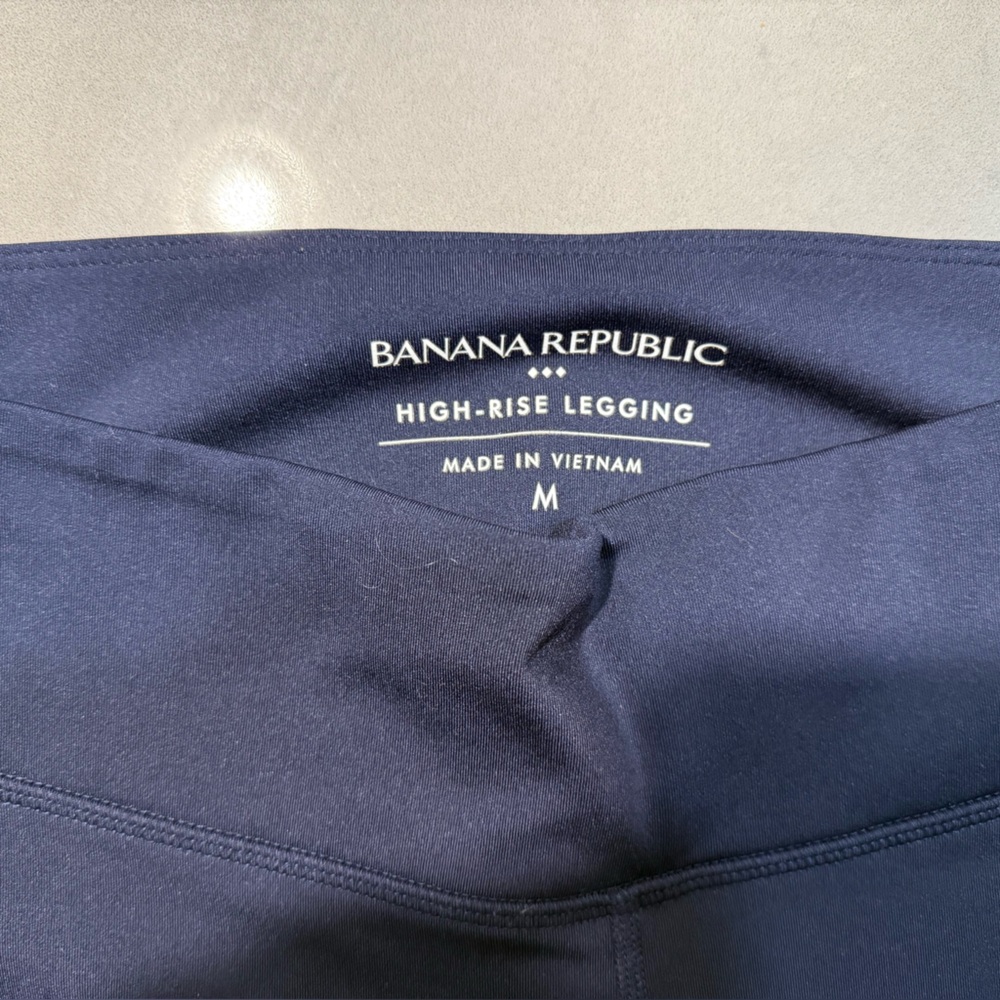 Banana Republic Navy High-Rise Leggings